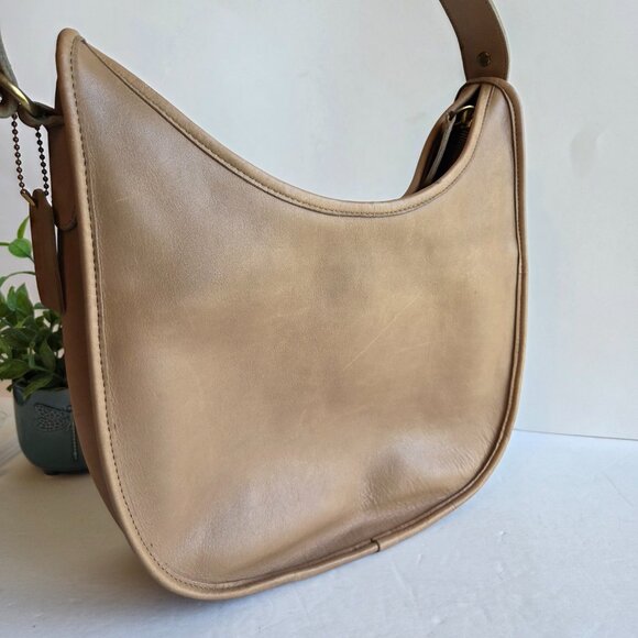 EUC & HTF Vintage Coach Becket Zip (#9920) in Stone - Picture 4 of 16